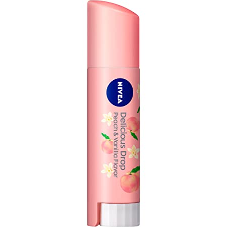 Nivea - Delicious Drop Lip Balm Peach Fragrance