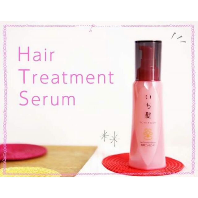 Kracie Ichikami Moisture Waso Hair Treatment Serum 100ml - Japanese Hair Care Product