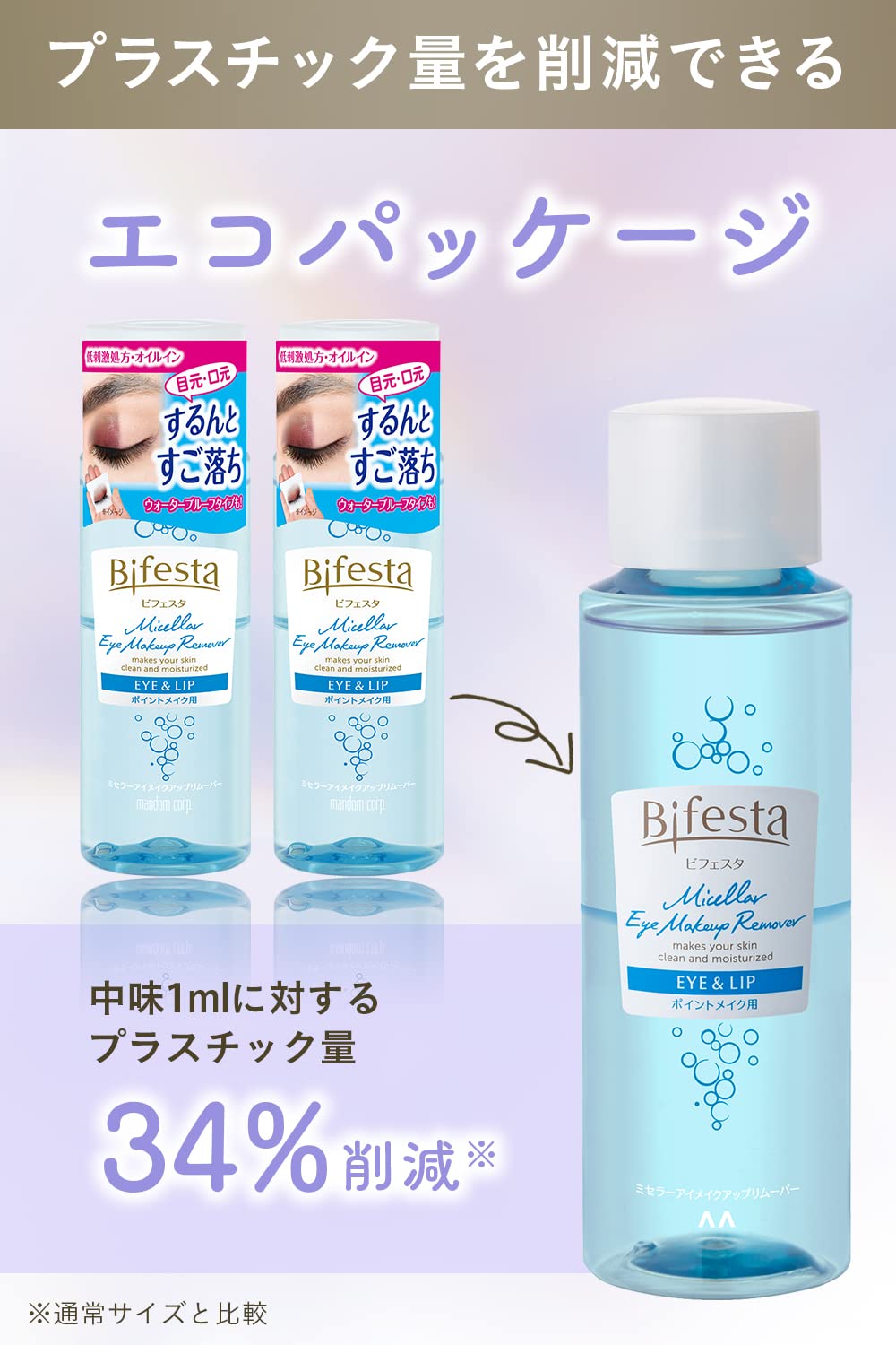 Bifesta Micellar Eye Makeup Remover 280ml