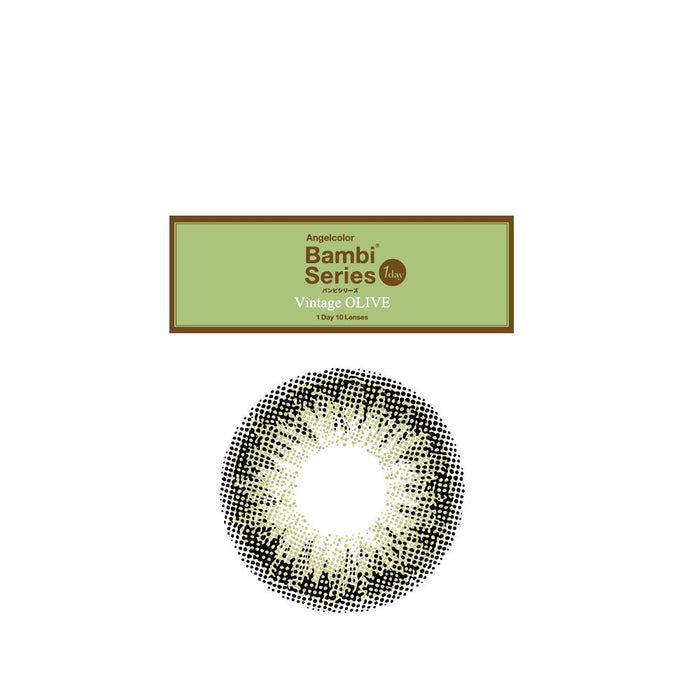 Angelcolor1Day Bambi Series 10Pc Vintage Olive Japan -1.00