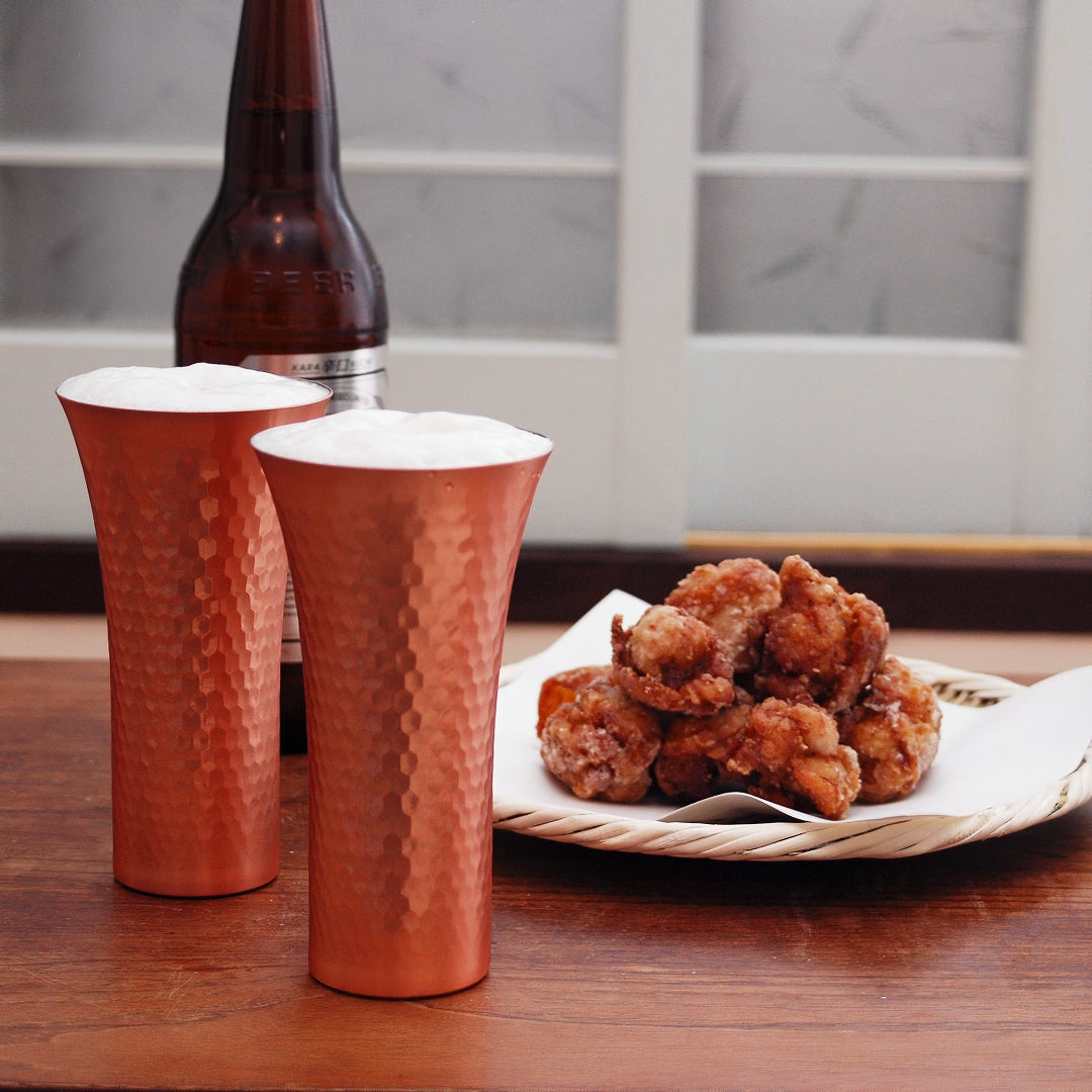 Asahi Copper Beer Glass 380Ml Single