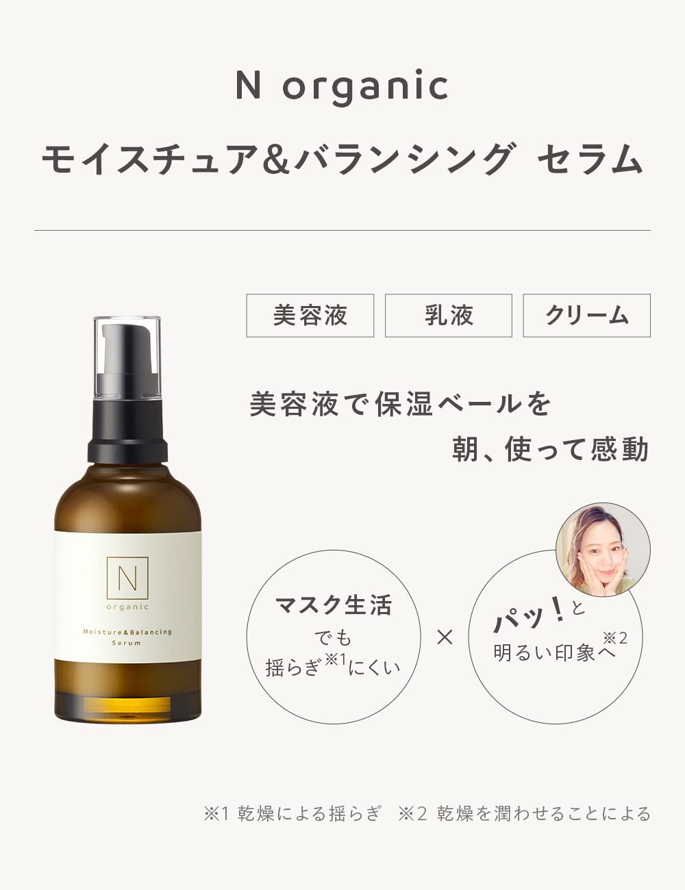 N Organic Japan Moisture & Balancing Serum 60Ml Beauty Emulsion