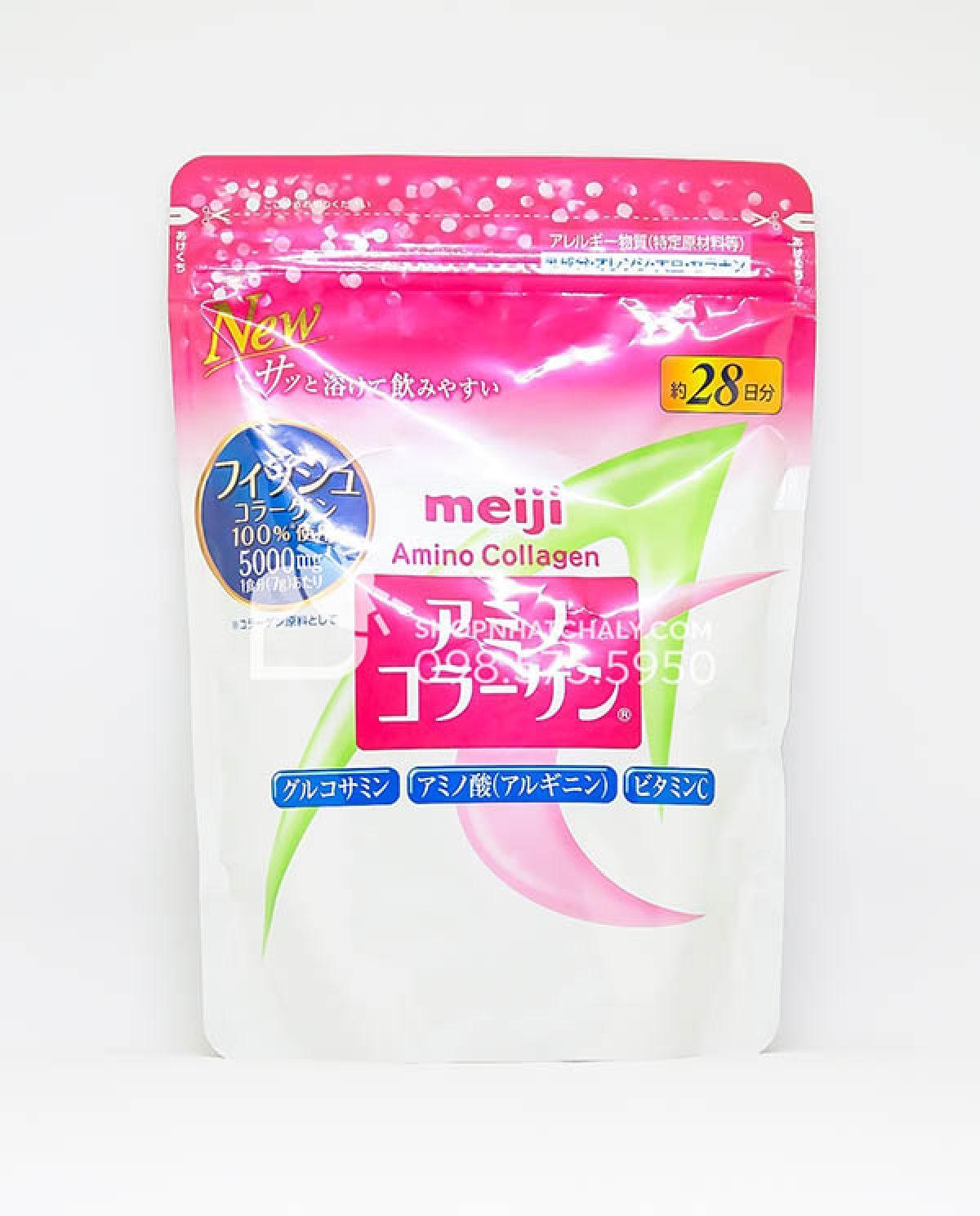 Meiji New Amino Collagen - Refill 196g