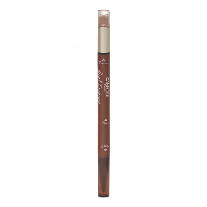 Canmake 3In1 Eyebrow 03 Warm Brown