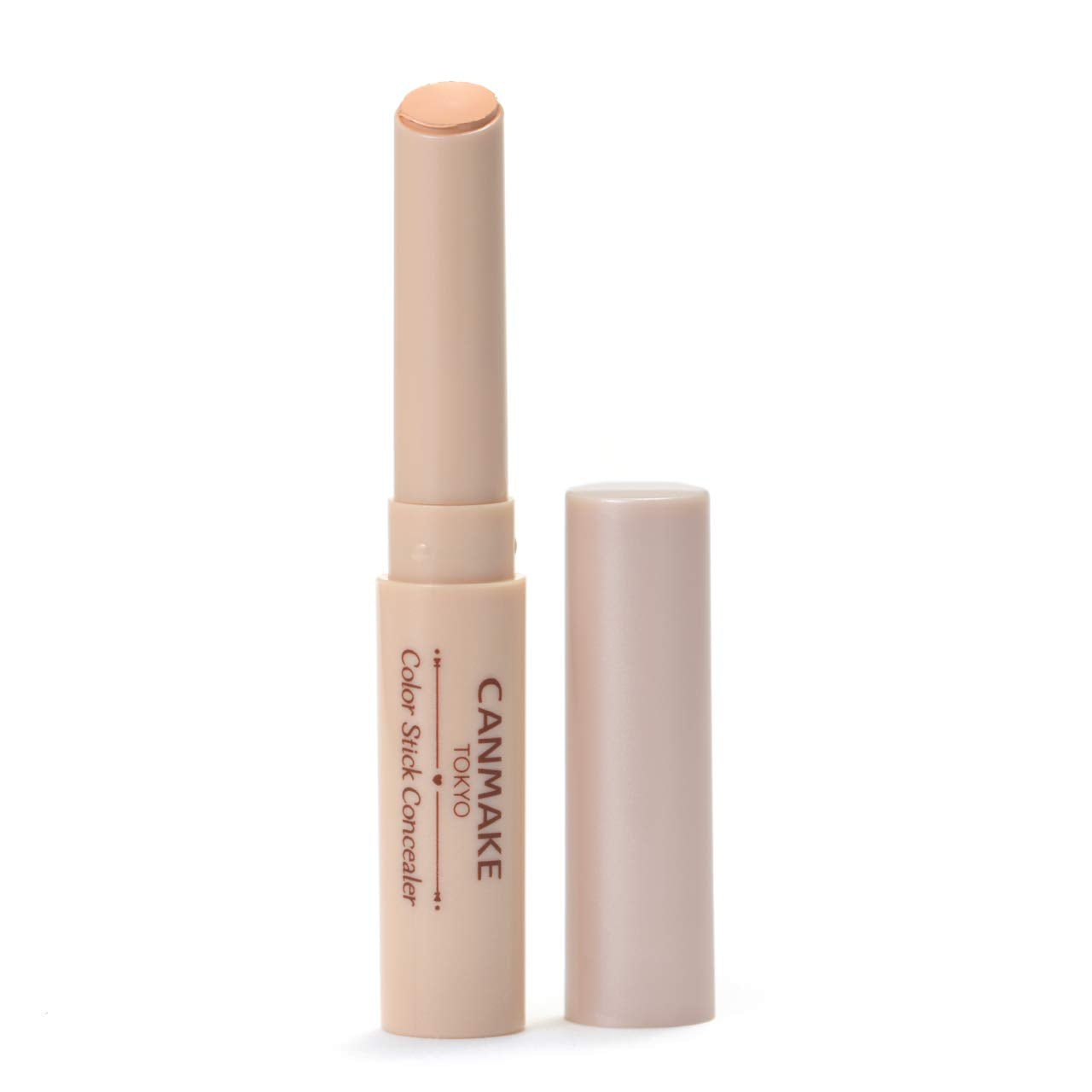 Canmake Natural Beige Color Stick Concealer 1.9G - Oil-free Long-lasting Coverage