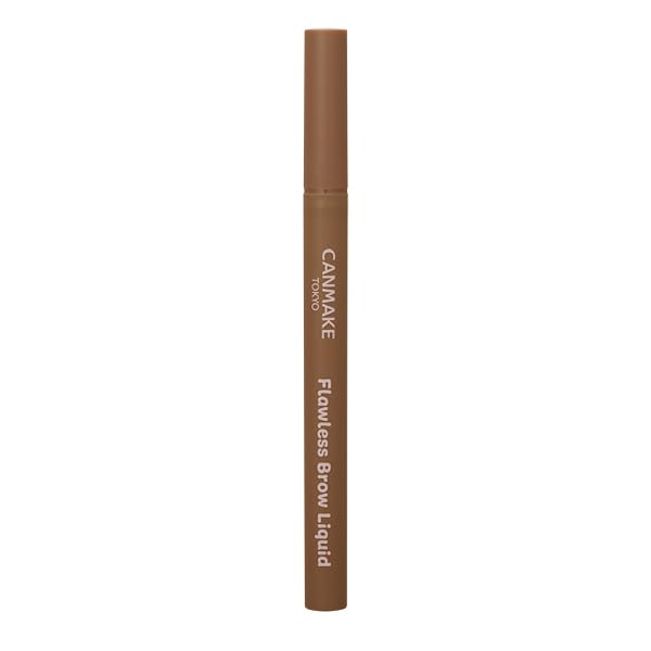 Canmake Flawless Brow Liquid 02 Citron Brown Matte Light Brown 0.5Ml Eyebrow Powder