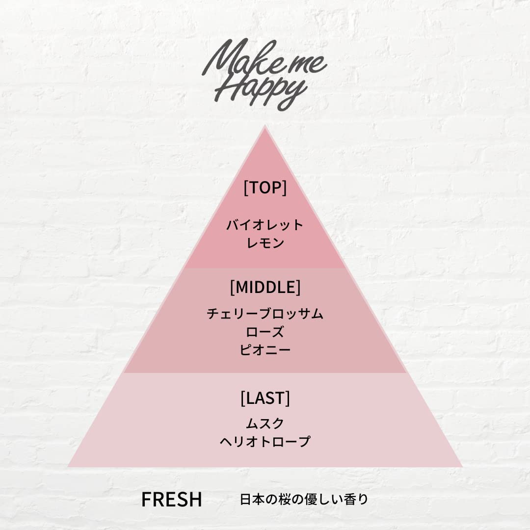 Canmake Make Me Happy Sakura Fresh Fragrance Eau De Toilette 1 Piece