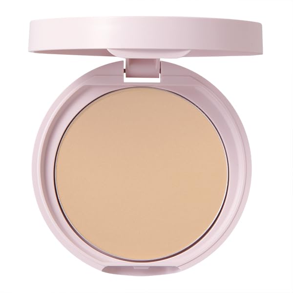 Canmake Marshmallow Finish Matte Beige Ocher Face Powder 10g in Leather-Like Container