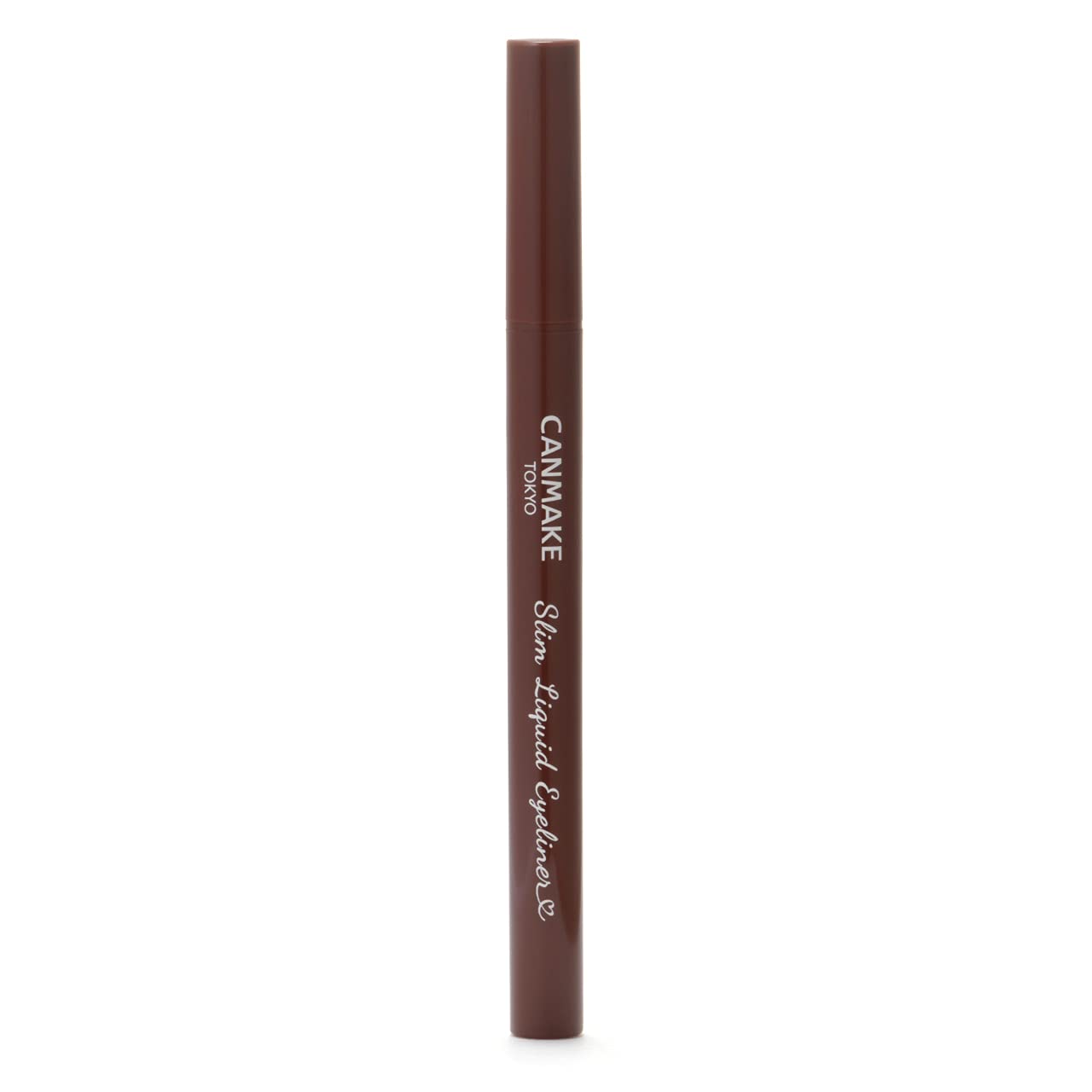 Canmake Slim Liquid Eyeliner in 02 Brown Long-Lasting Eye Makeup by Canmake