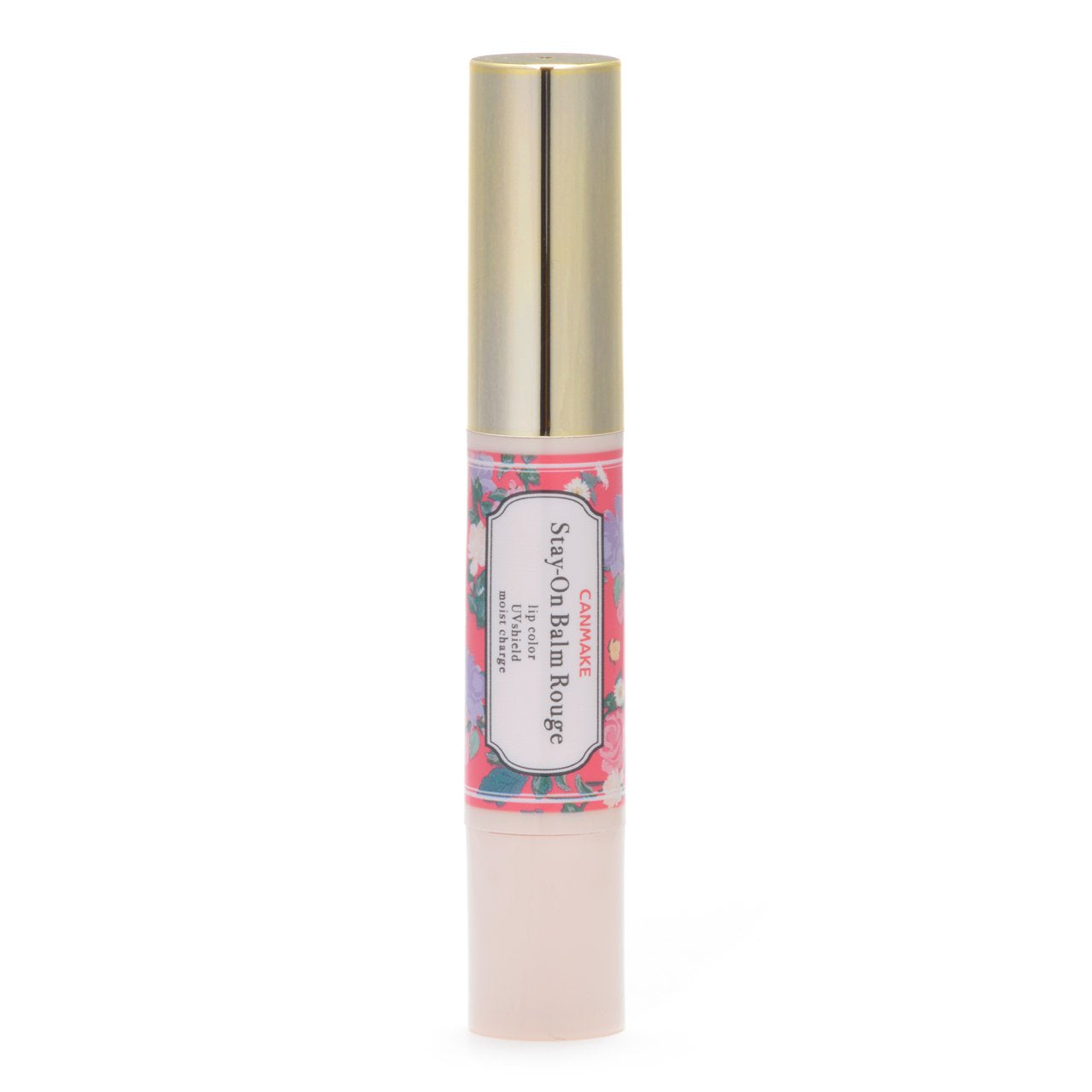 Canmake Flowery Princess Stay-On Balm Rouge 2.7G - Long-Lasting Lip Care
