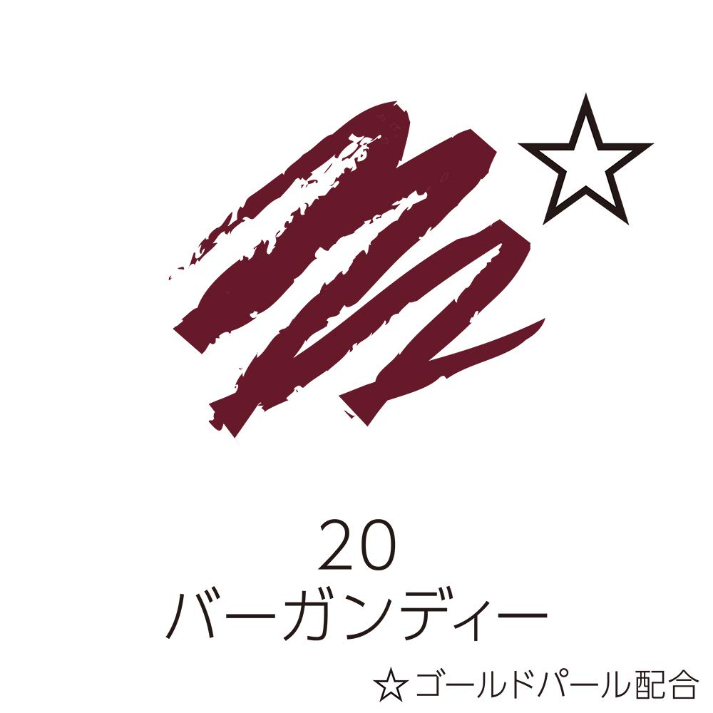 Cezanne Burgundy Gel Eyeliner 20 Shade 0.1G - Eye Makeup