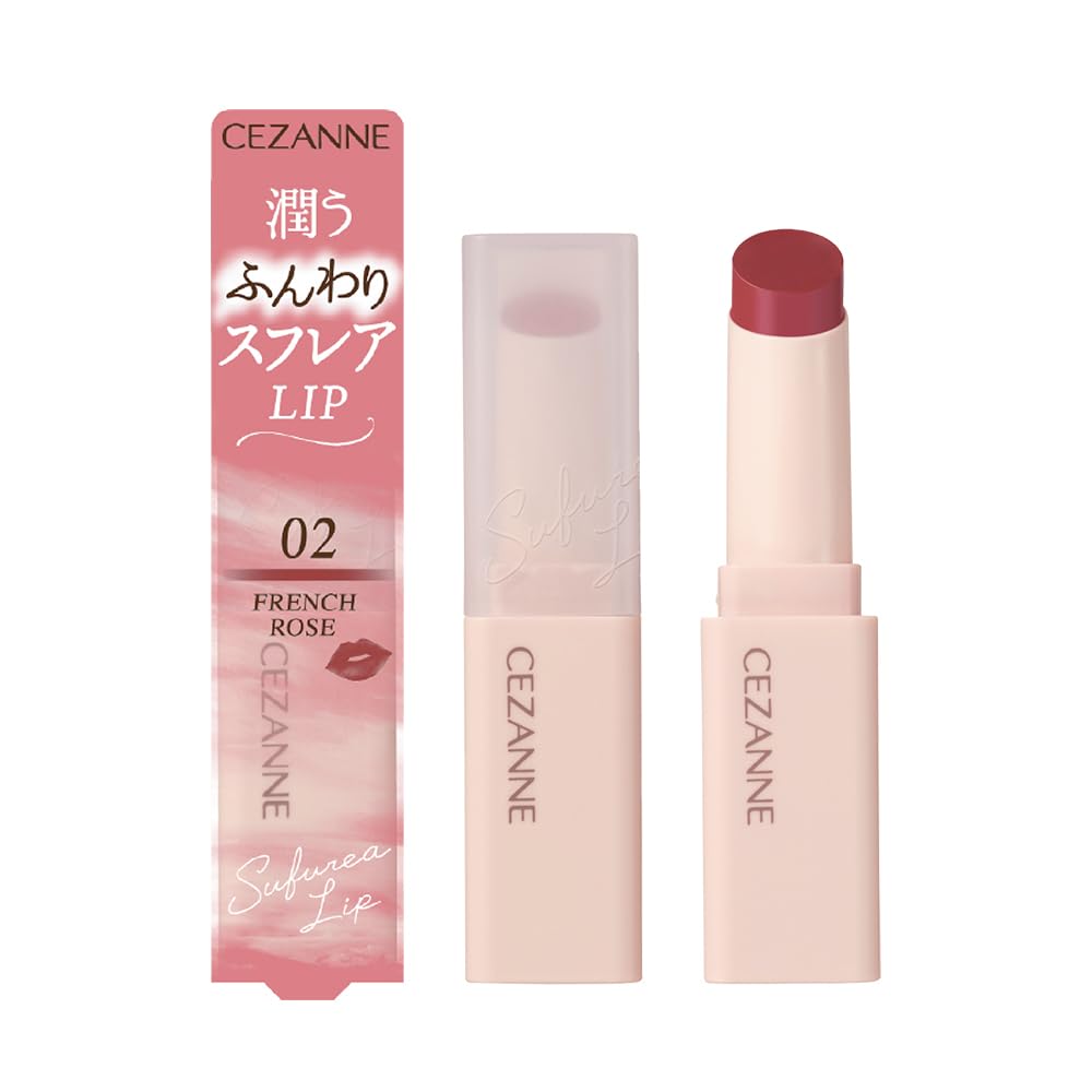 Cezanne Souffle Lip Matte High-Adhesion French Rose 4.2G