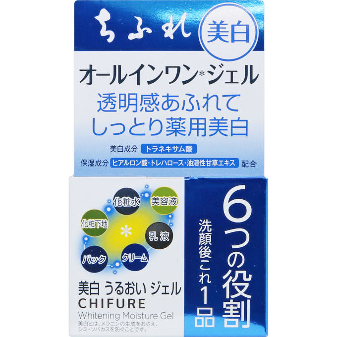 Chifure Whitening Moisture Gel All In One 108g - Japanese Whitening Moisture Gel