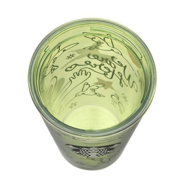 Starbucks Japan 25th Anniversary Tumbler Line Art Green 473ml