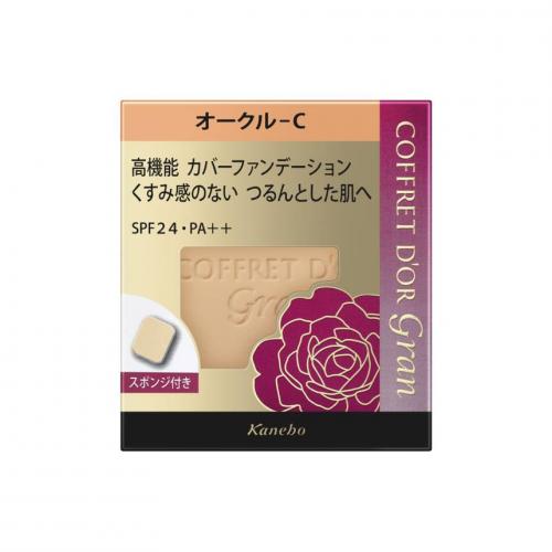 Kanebo Coffret D’or Gran Cover Fit Pact UV Foundation II SPF24/ PA ++ Ocher C