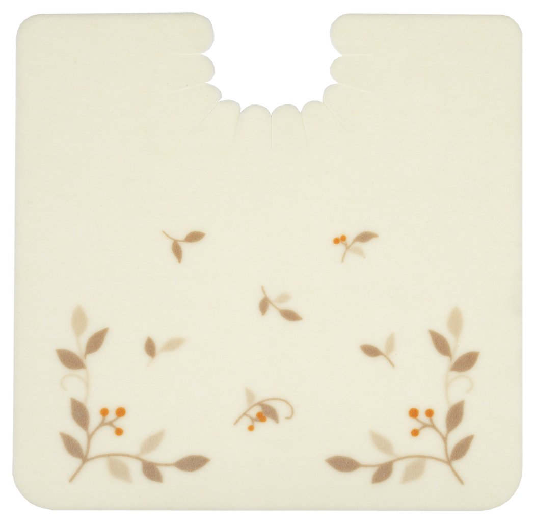 Sanko Mitsuba Japan Leaf Be Deodorant Thick Toilet Mat - 28