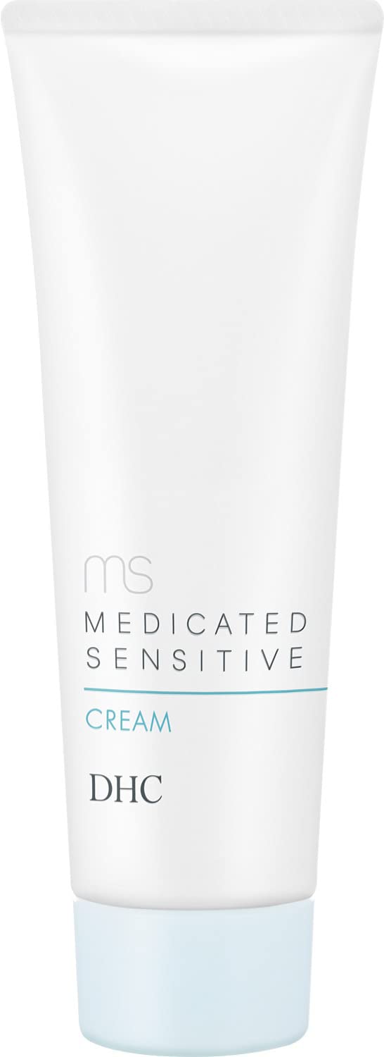 Dhc Medicated Sensitive Cream 40g - Additive Free Facial Cream And Moisturizer