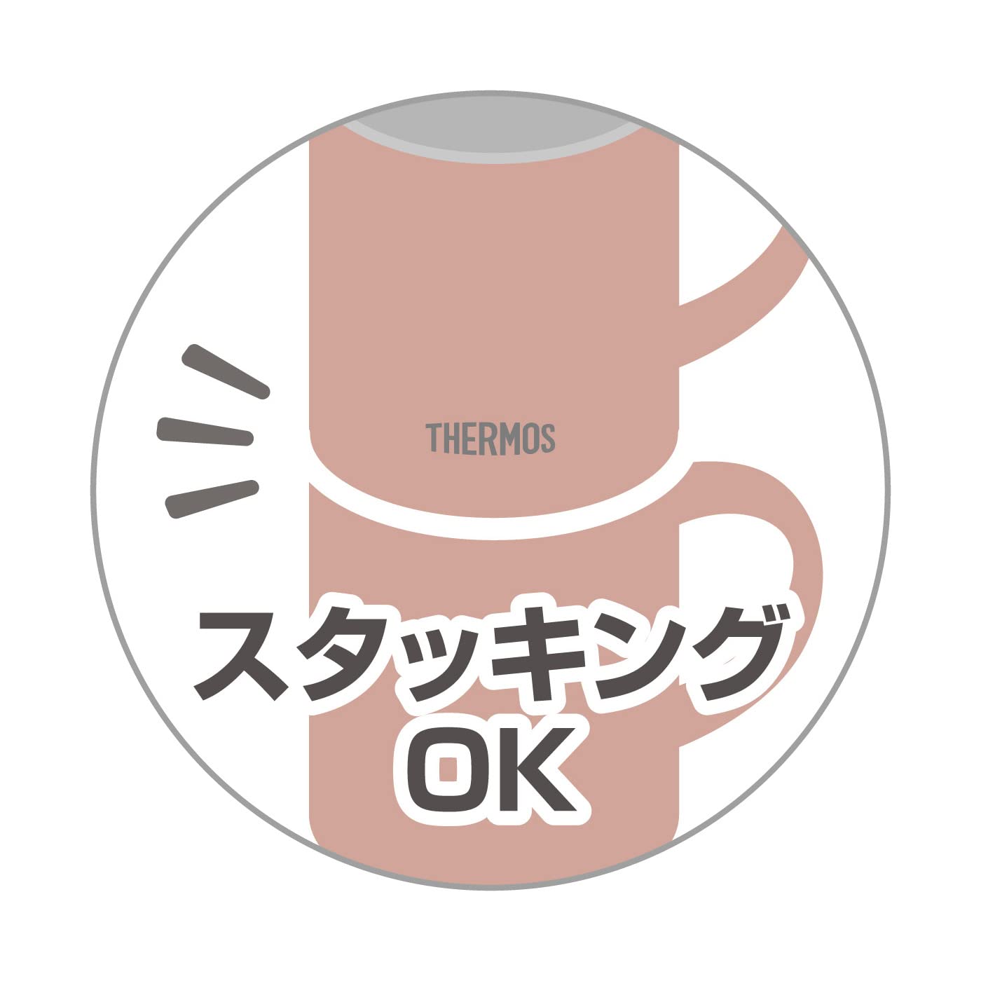 Thermos 450ml Vacuum Insulated Mug in Bronze Dishwasher Compatible Model