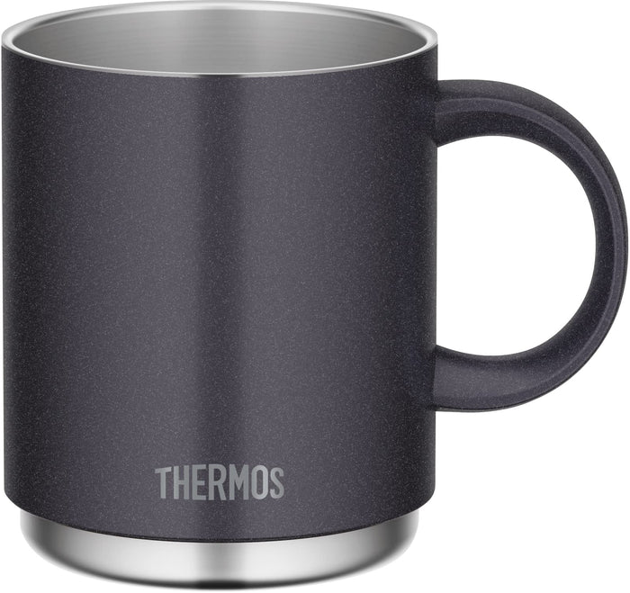 Thermos Metallic Gray Vacuum Insulated Mug 450ml Dishwasher Compatible Model