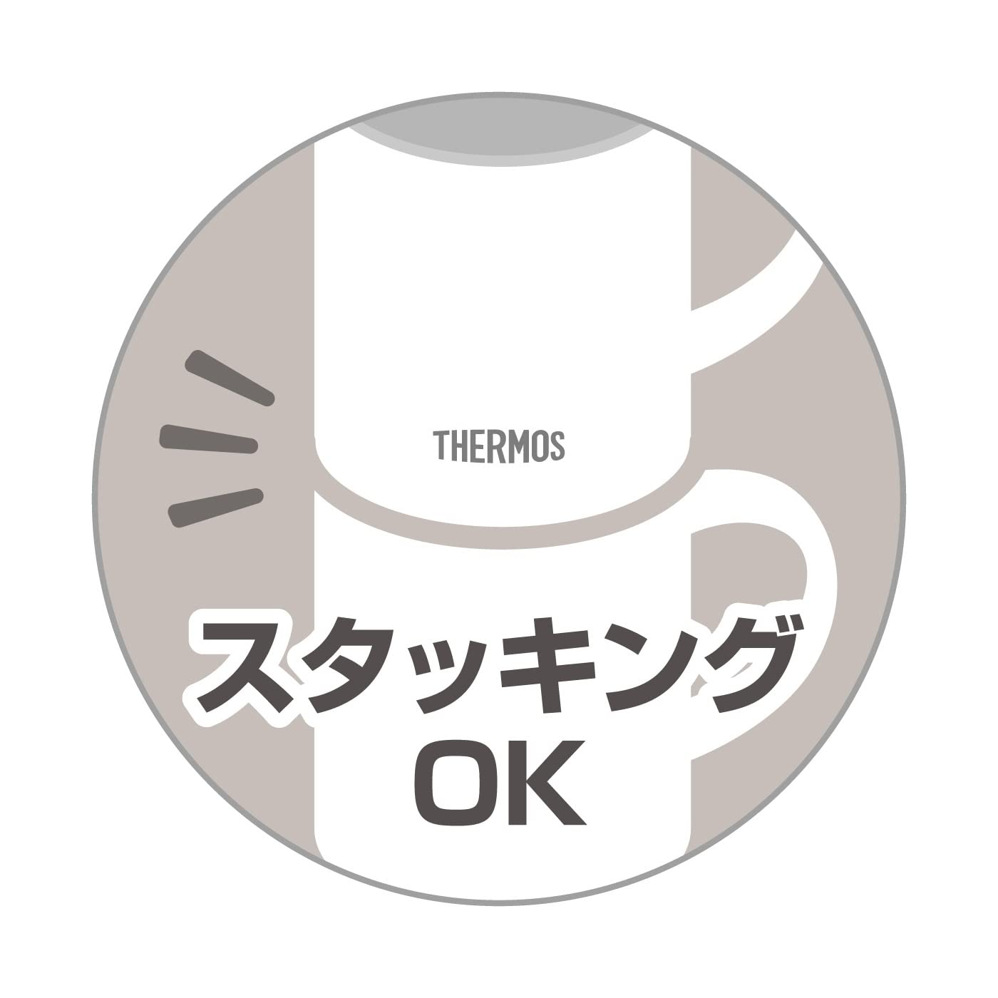 Thermos JDS-450 WH White Vacuum Insulated Mug 450ml Dishwasher Compatible