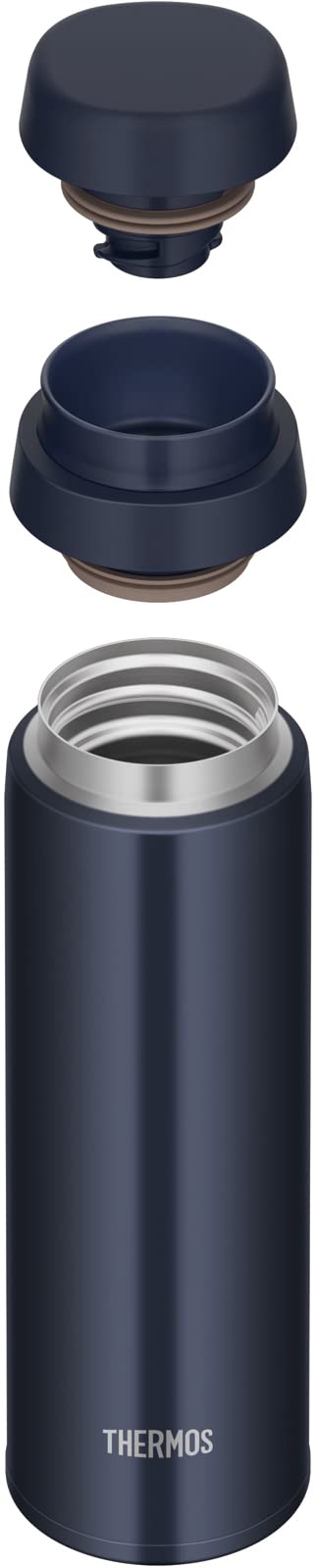 Thermos 500ml Dark Navy Insulated Vacuum Water Bottle Dishwasher Compatible JOR-500