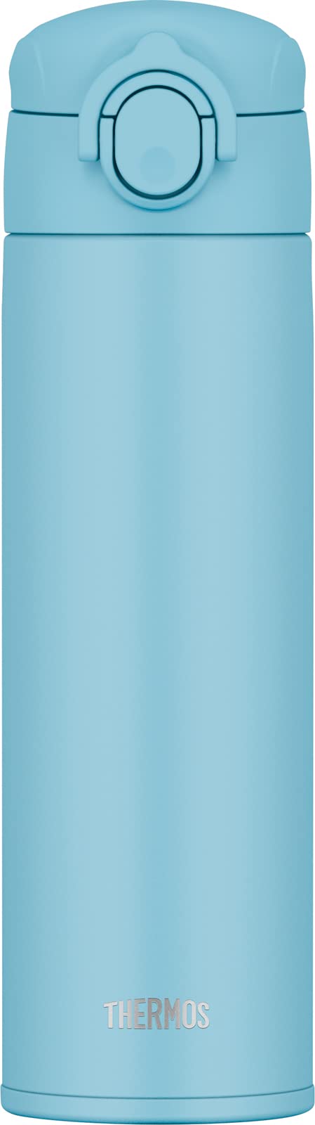 Thermos Vacuum Insulated 500ml Light Blue Water Bottle Dishwasher Safe Model