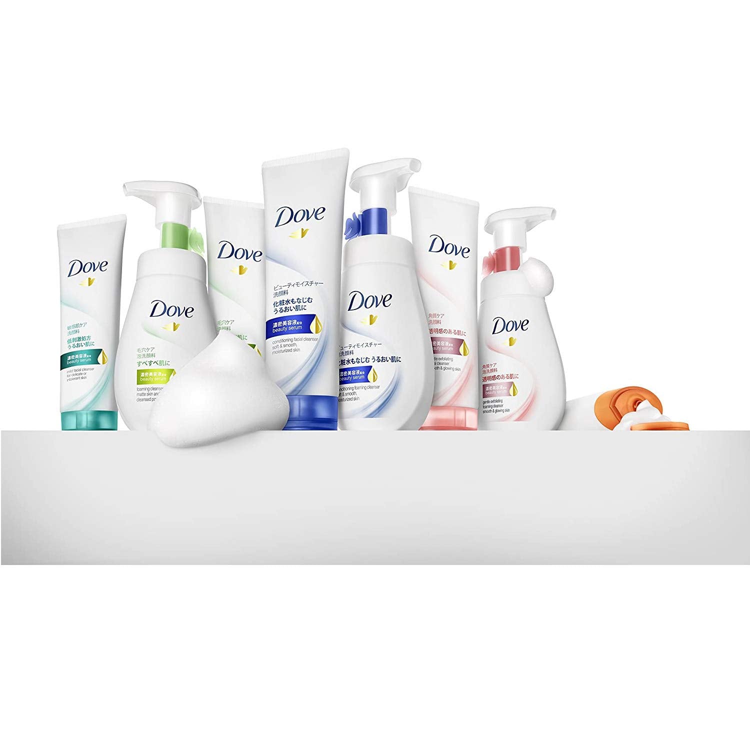 Dove Sensitive Mild Washing Pigment 130G X 4