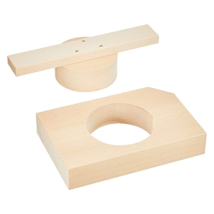 Ebm Hinoki Cypress Wooden Rice Mold