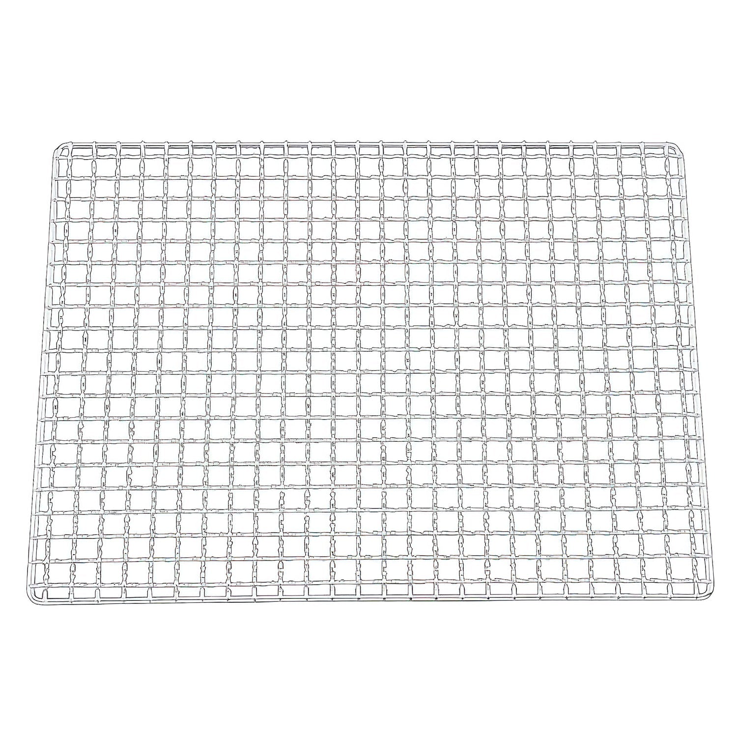 Ebm Stainless Steel Chrome Plated Barbecue Grill Mesh 48cm
