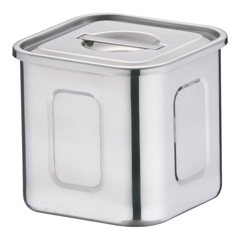 Endo Shoji 9Cm Deep Square Kitchen Pot Japan - Akk05009 Molybdenum Stainless Steel