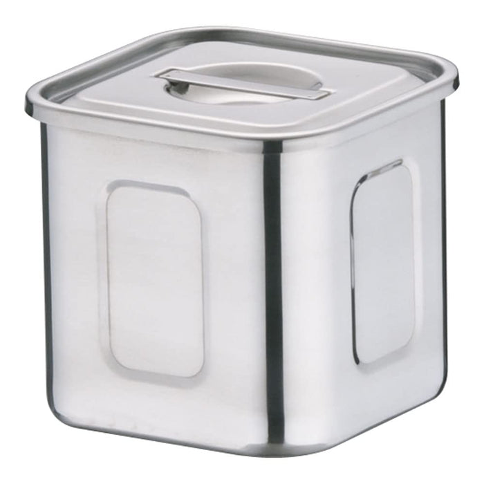 Endo Shoji 9Cm Deep Square Kitchen Pot Japan - Akk05009 Molybdenum Stainless Steel