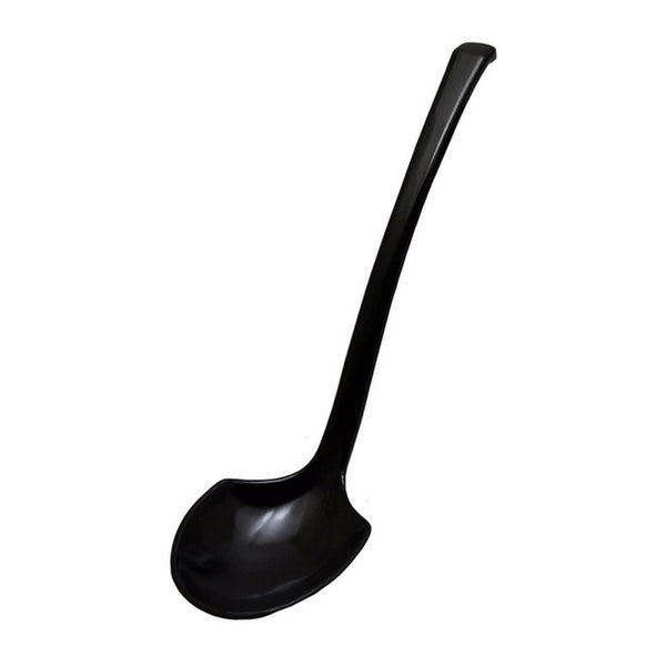 Entec Japan Melamine Long-Handled Ramen Spoon 21.8Cm Brown