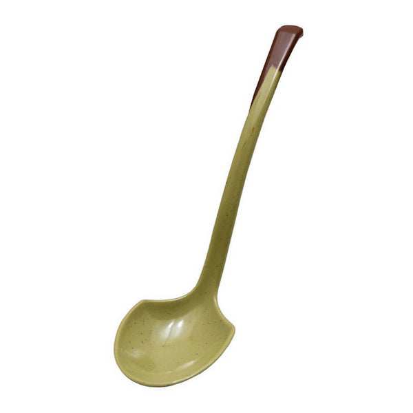 Entec Japan Melamine Long-Handled Ramen Spoon 21.8Cm Brown