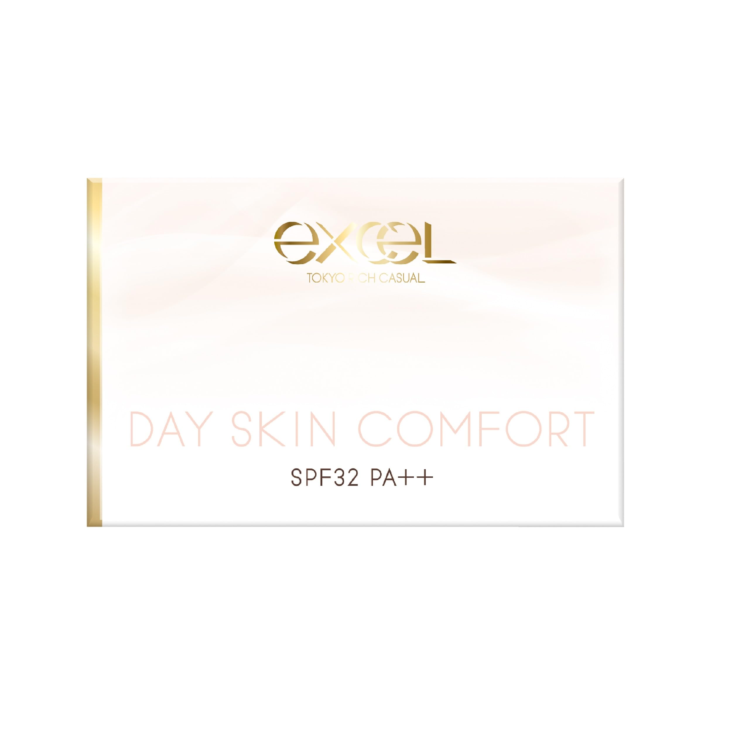 Excel All-In-One Day Skin Comfort Base Serum with UV Tone Up & Ceramide for Glossy Skin