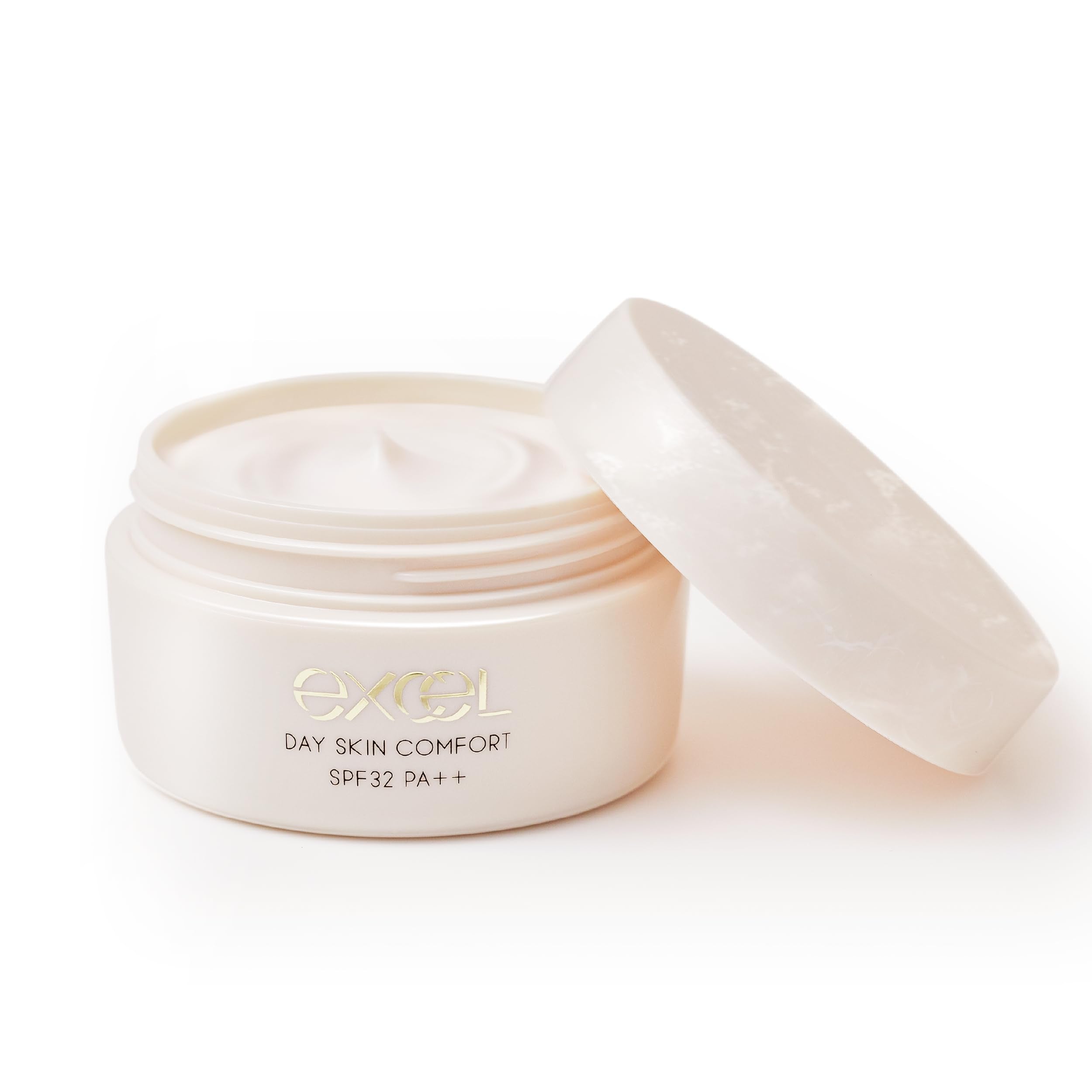 Excel All-In-One Day Skin Comfort Base Serum with UV Tone Up & Ceramide for Glossy Skin