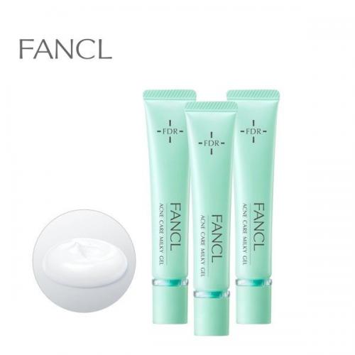 Fancl Acne Care Milky Gel Targets Breakouts And Acne-Prone Areas18g x 3 - Japanese Ance Care Gel