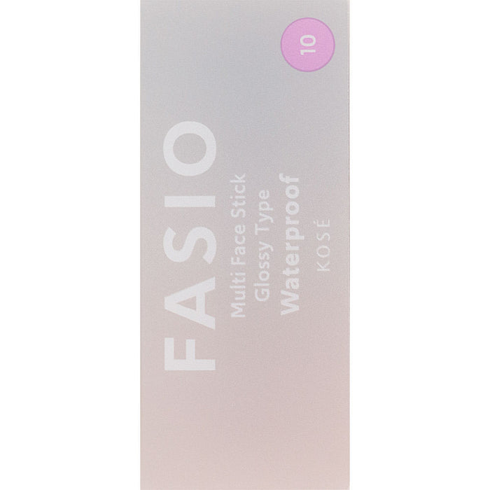 Kose Fasio Multi Face Stick 10 Violet Aurora - Kose Face Stick - Japanese Makeup Products
