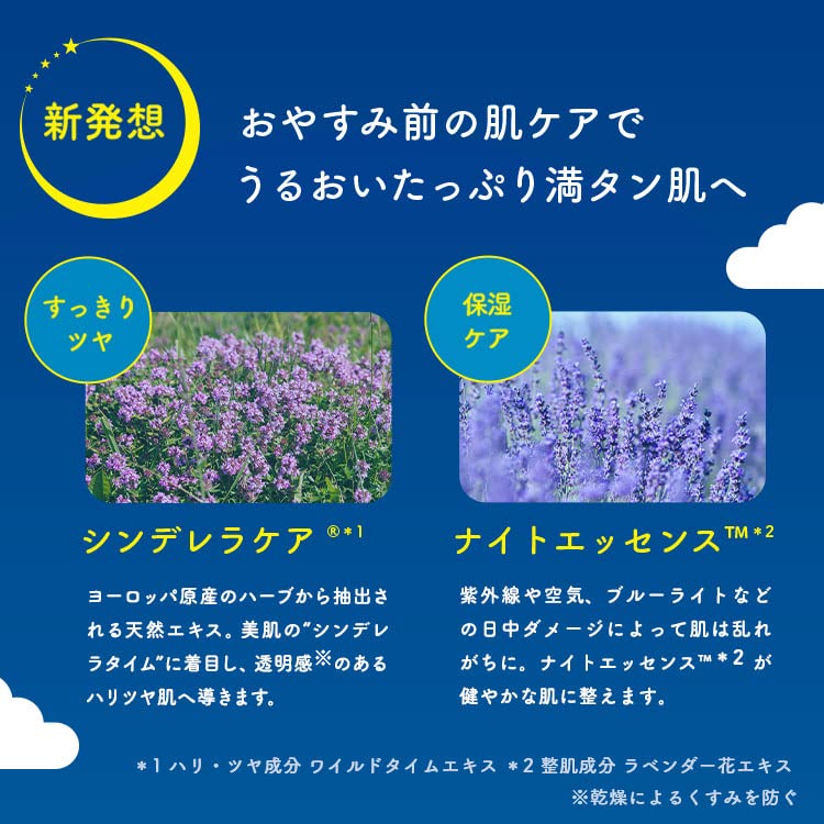 Lululun One Night Rescue Mask Glowing Skin 35ml 1 Sheet x 5 Pouches - Night Face Mask