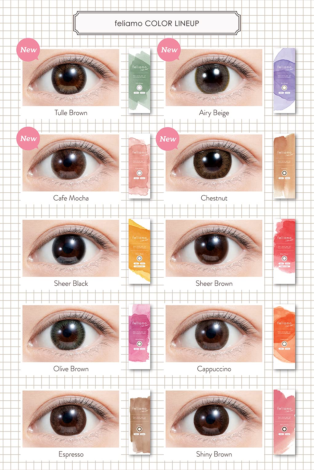 Ferriamo One Day Uv 10 Piece 2 Box Set Mai Shiraishi Image Model Cappuccino Japan 2.00