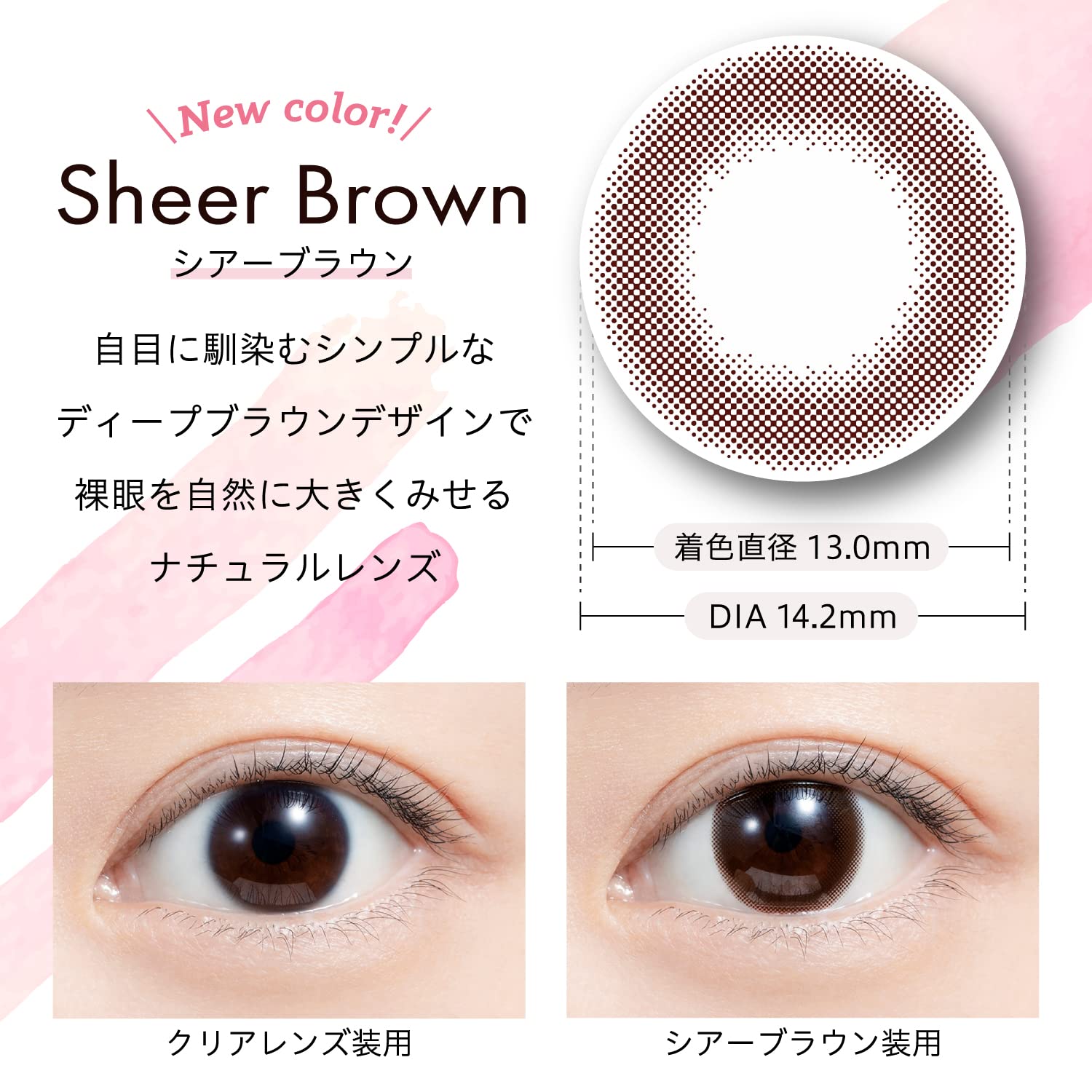 We Rejoice Feliamo Feriamo Uv 10 Sheets Mai Shiraishi Image Model Sheer Brown Japan -6.50