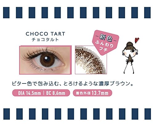 Flammie Aquarich 10Pc Chocolate Tart From Japan - 3.50