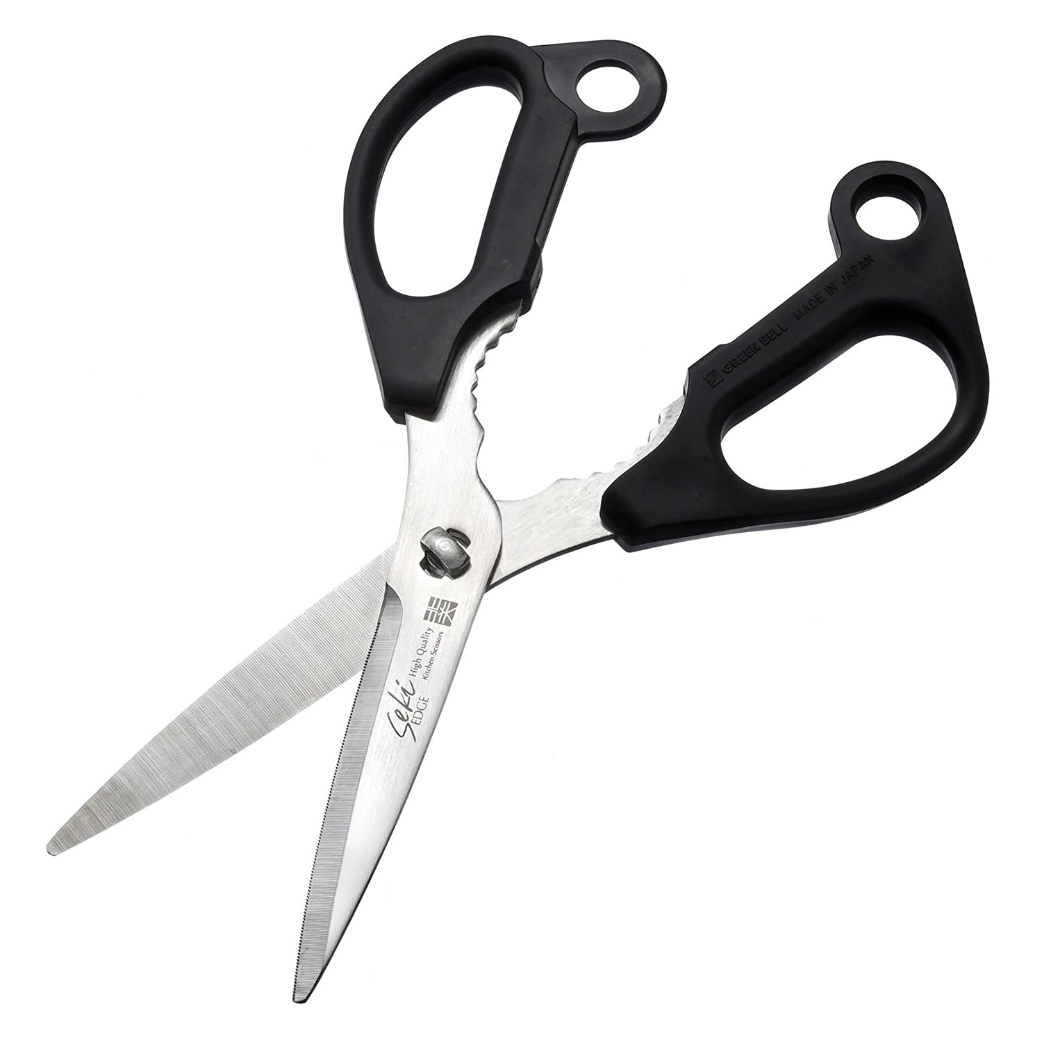 Green Bell Stainless Steel Take-Apart Kitchen Scissors