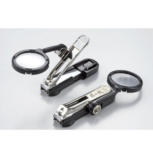 Green Bell Japan Takuminowaza Nail Clipper Loupe Black