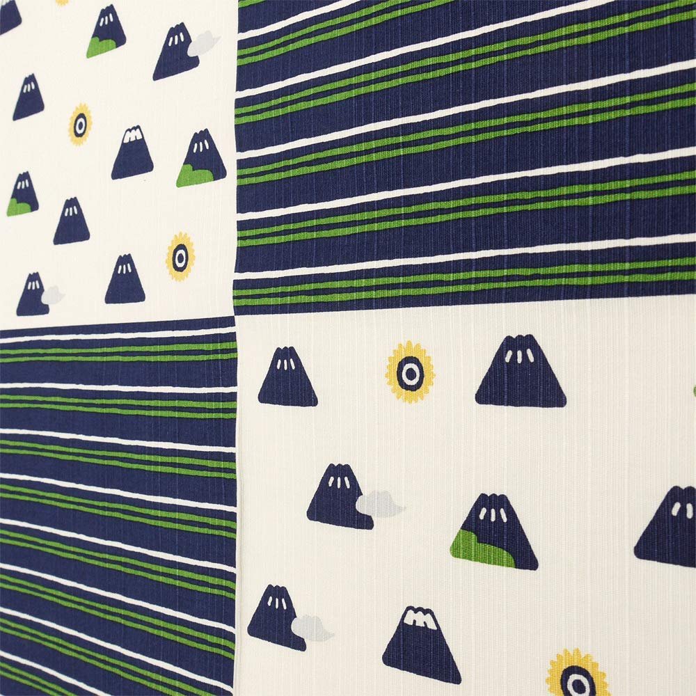 Hama Pattern Small Cloth Mt. Fuji Japan 50Cm Wrapping Cloth Weather Con