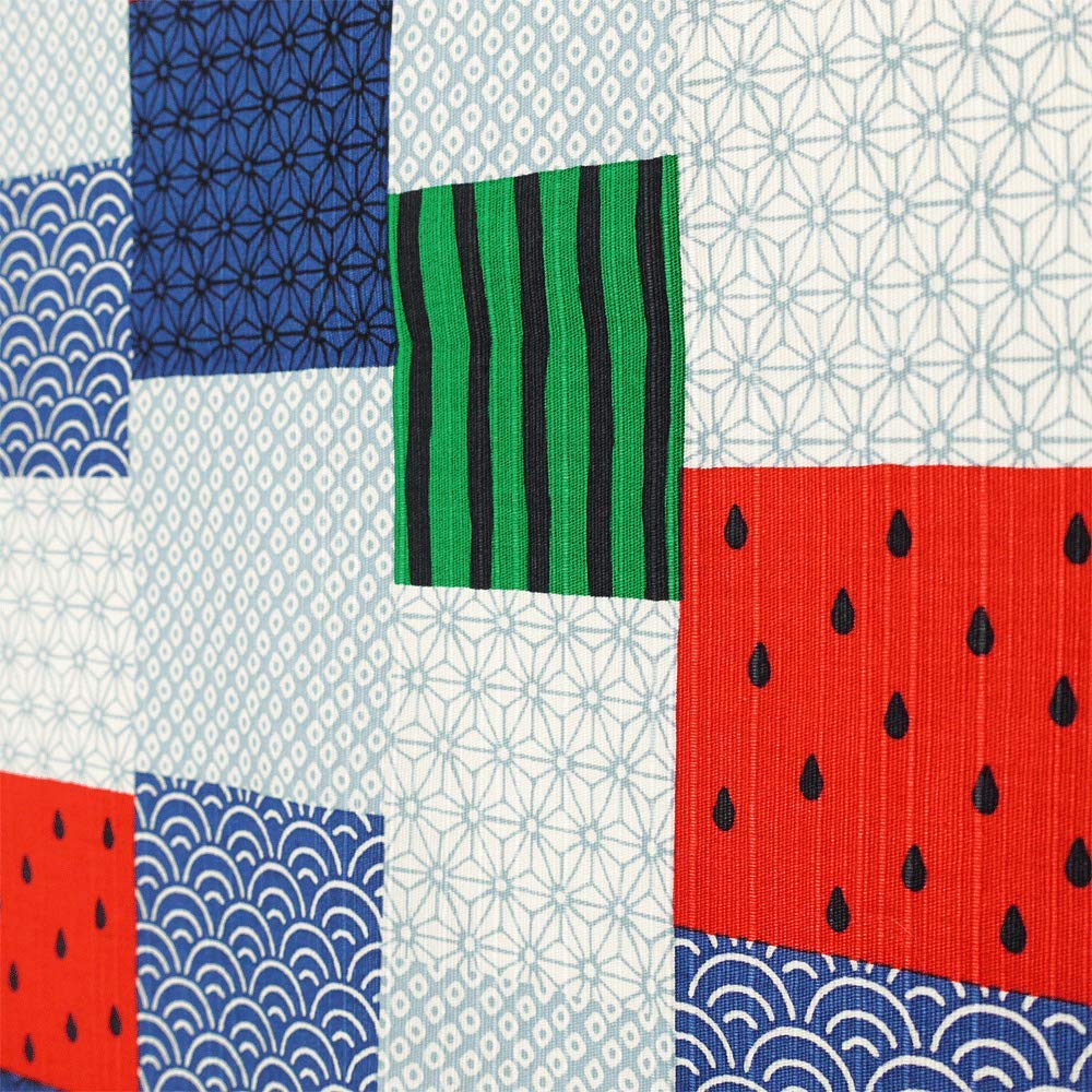 Hama Pattern Furoshiki 50Cm Watermelon Patchwork Cloth From Japan