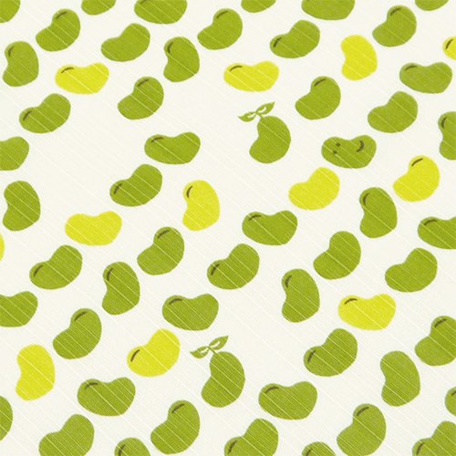 Hama Pattern Japan Small Wrapping Cloth 50Cm Full Of Broad Beans Green