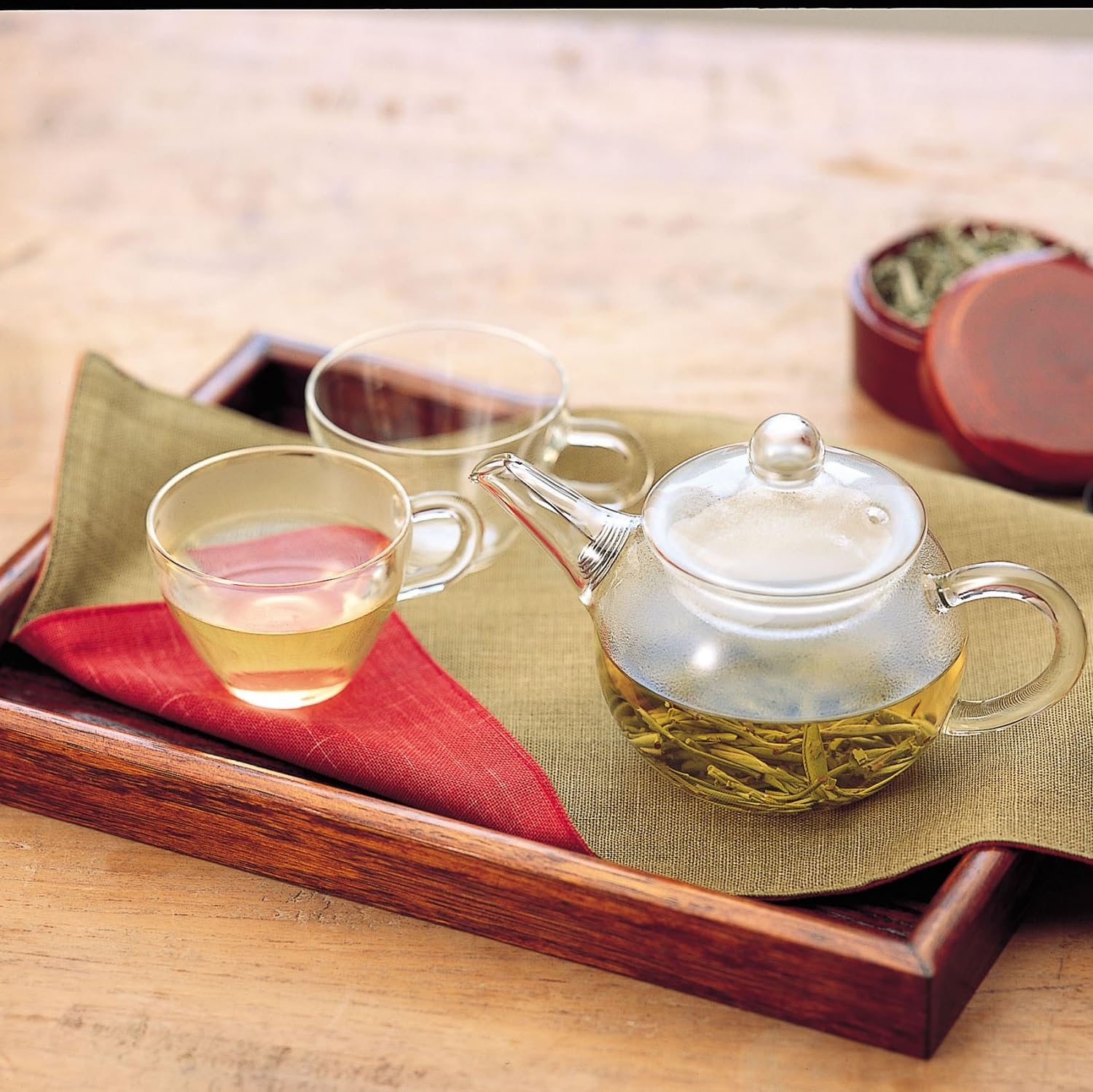 Hario Teapot QSM-1 180ml Heat-Resistant Glass