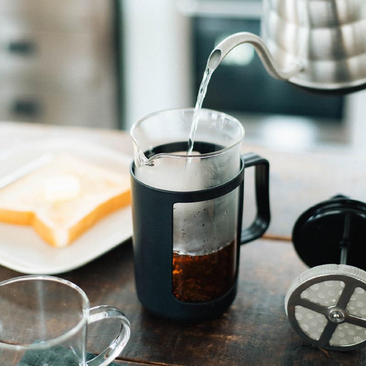 Hario Café Press U Press CPU-4-B 600ml Black