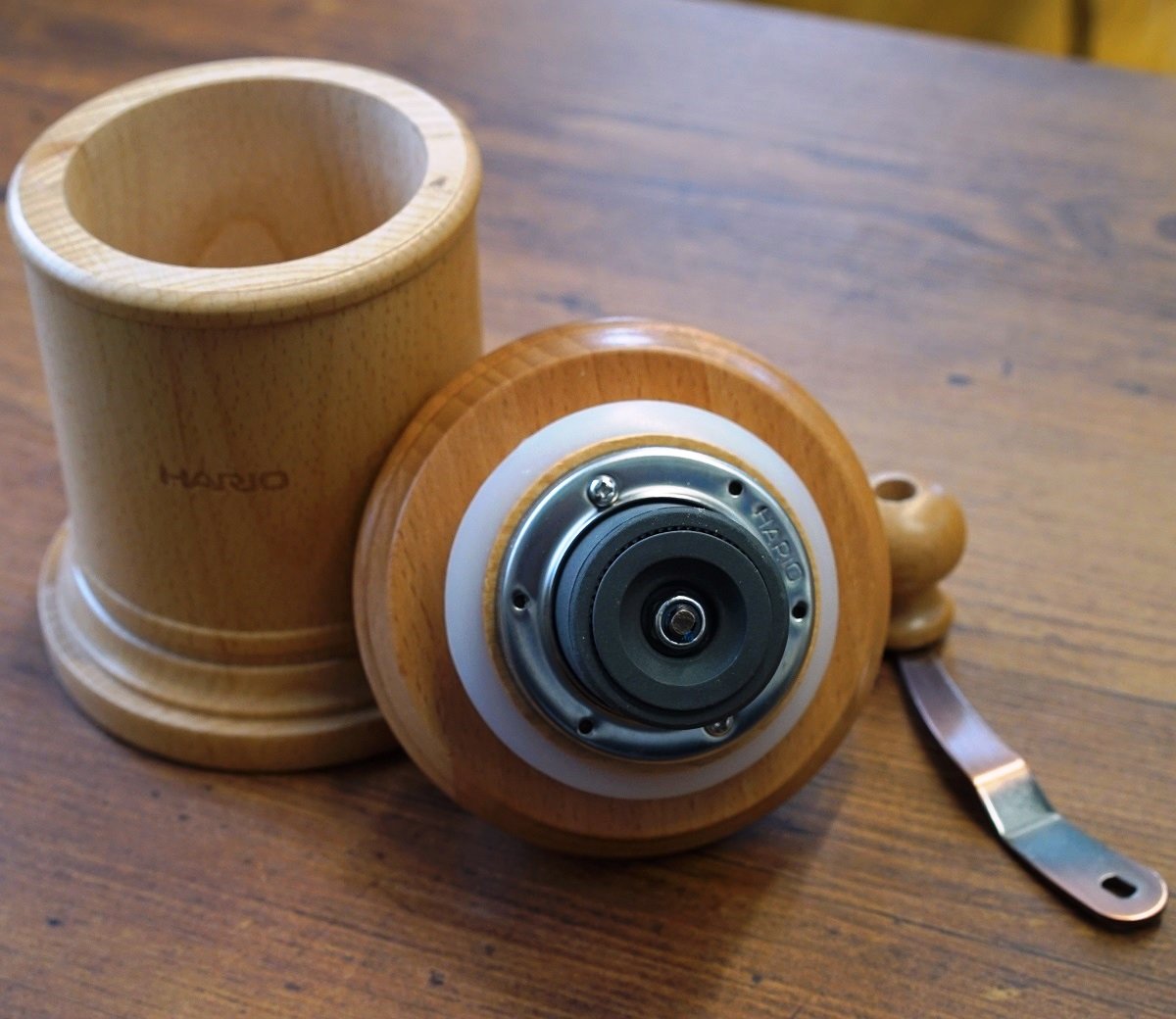 Hario Japan Hand Ground Coffee Mill Cm-502C Column Grinder