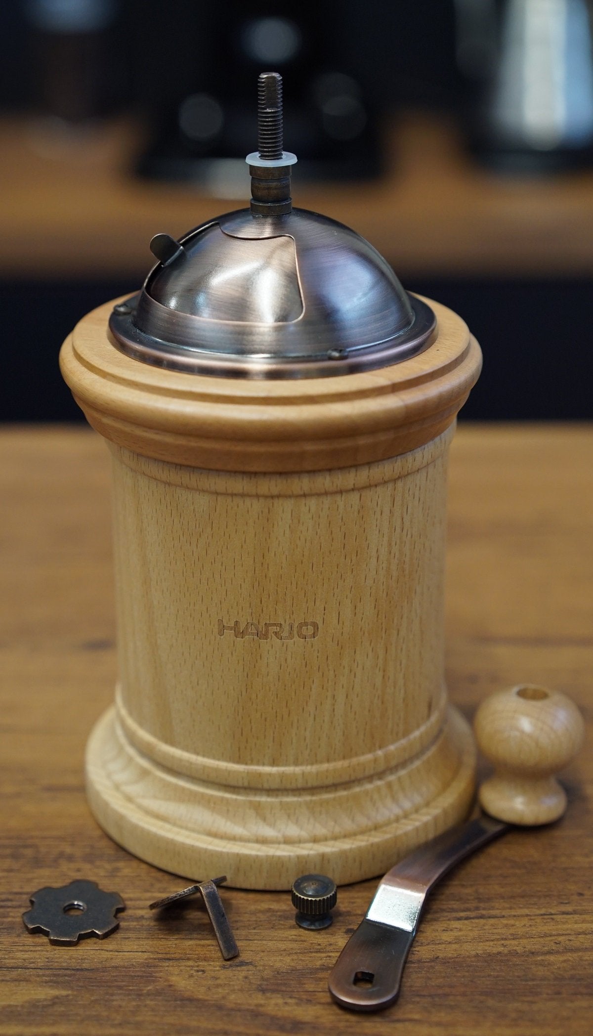Hario Japan Hand Ground Coffee Mill Cm-502C Column Grinder